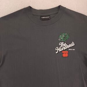 The Hundreds Casual Short Sleeve Crew Neck T Shirt Mens Size Medium M Gray